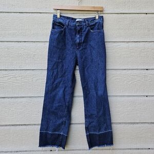 Rachel Comey slim Legion Pants indigo dip-dye cropped jeans size 6